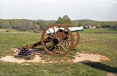 Cannon at Gettysburg, 1979