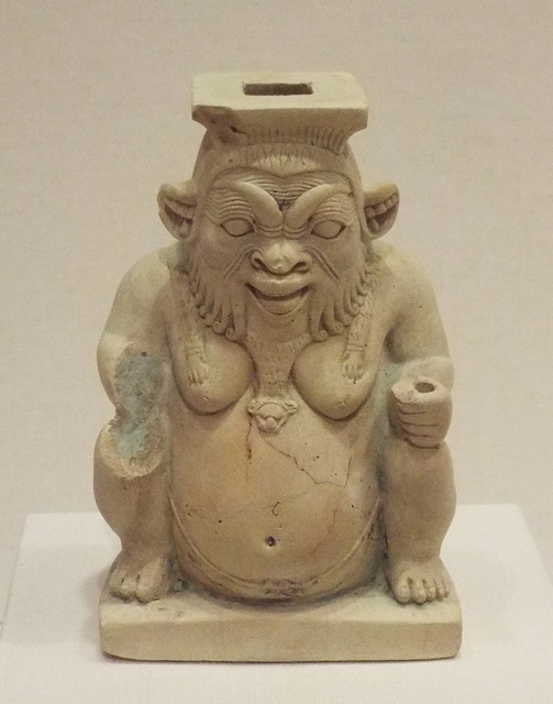 Vessel in the Form of Bes in the Virginia Museum of Fine Arts, June 2018