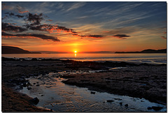 A  Balnakeil Bay sunset