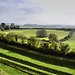View from Carisbrooke Castle rampart