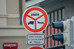 Prague 2019 – No buses, lorries and horse and carts