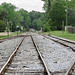 Railroad in Ackerman, Mississippi