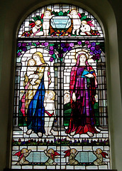Window by Hallward of Gravesend, Ingestre Church, Staffordshire