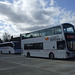 Chenery FJ11 MKA and Coach Services CS63 BUS in the new Thetford bus station - 1 Mar 2015