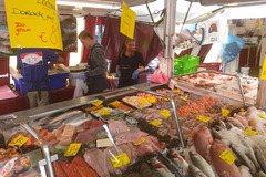 Fishmonger on the Saturday market