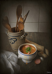 Hollandse bruinebonen soep.