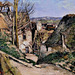 IMG 6495 Paul Cézanne. 1893-1906. Paris.  La maison du pendu  Auvers sur Oise.  The house of the hanged man Auvers sur Oise. 1873.    Paris Orsay.