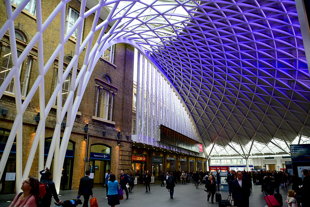 England 2016 – London – King’s Cross station hall