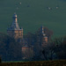 Castle  Beusdael  (with  cow-clouds)  België