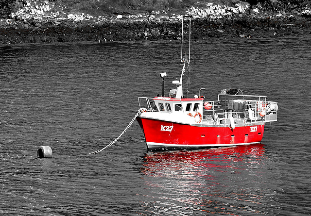 The little red boat