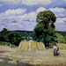 IMG 6503 Camille Pissarro. 1830-1903. Paris.  La moisson de Montfoucault.  The Montfoucault harvest  1876.    Paris Orsay