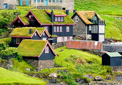Isole Faroe : le case dei pescatori di merluzzo a Leynar : SPC 2/2019 1°place° 13 p.