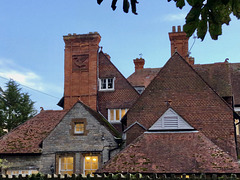 Chimneys, roofs and walls