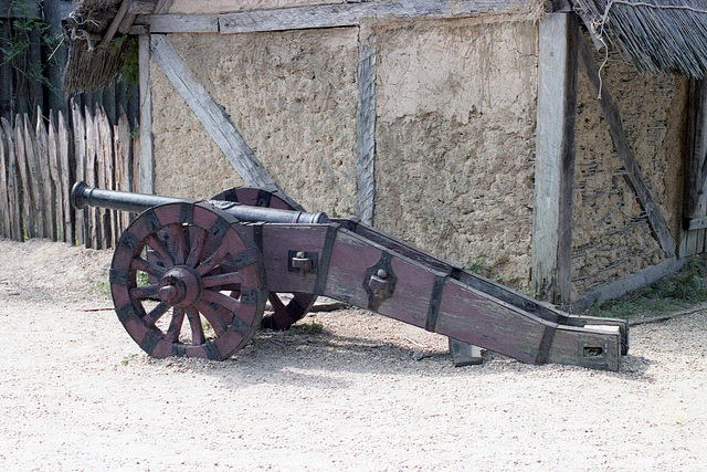 Cannon at Jamestown