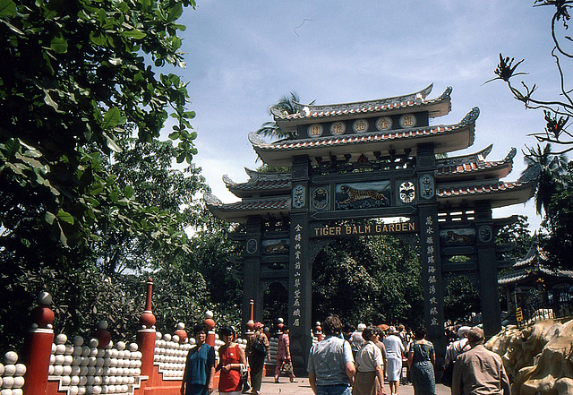 Tiger Balm Garden Singapur 1981