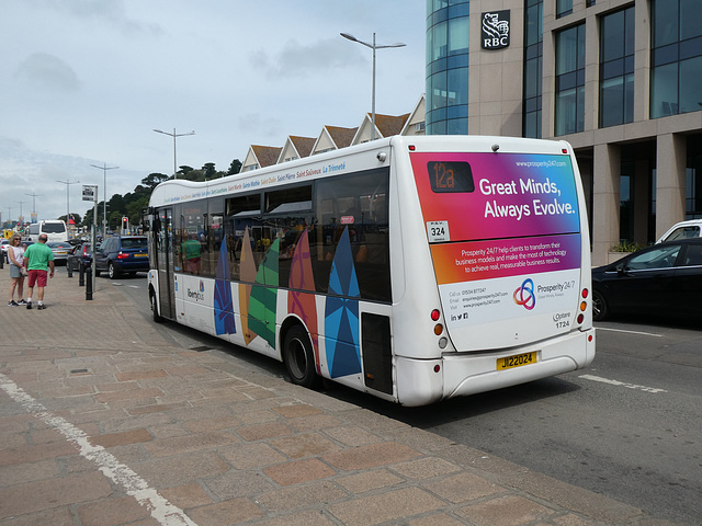 Libertybus 1724 (J 122024) in St. Helier - 4 Aug 2019 (P1030528)