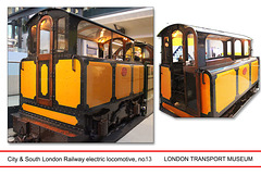 London Transport Museum - City & South London Railway no.13