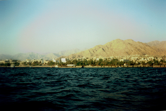 Boat trip on the Gulf of Aqaba.