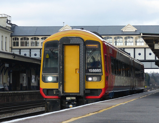 158885 at Eastleigh (2) - 27 January 2015