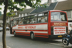 Simonds of Botesdale 538 ELX in Bury St. Edmunds – 8 Jul 1989