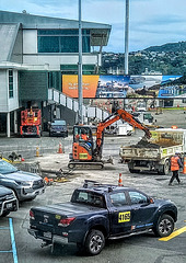 From Wellington Airport Terminus.