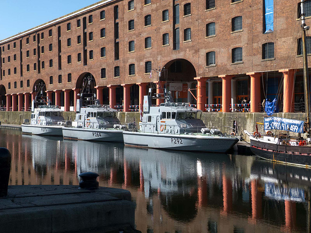 Warships, Albert Dock, Liverpool