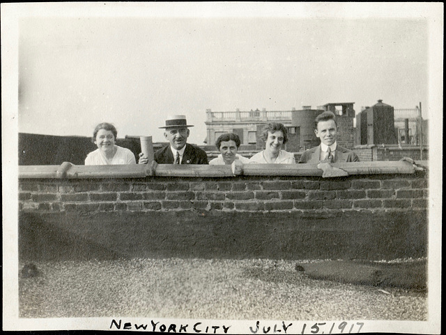 Rooftop Fun, 1917