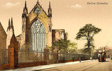 Carlisle Cathedral - East window.