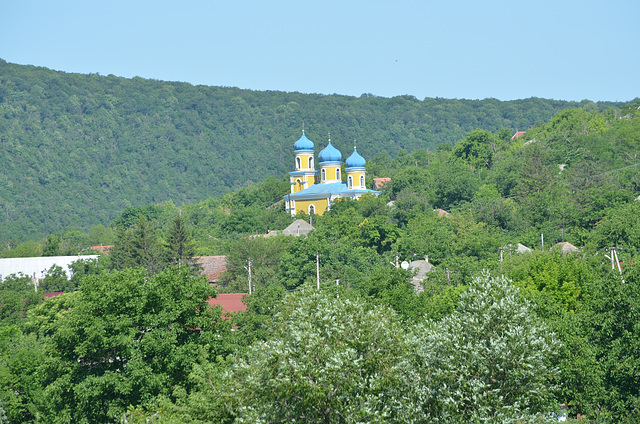 Moldova, Orheiul Vechi, The Church in Trebujeni Village