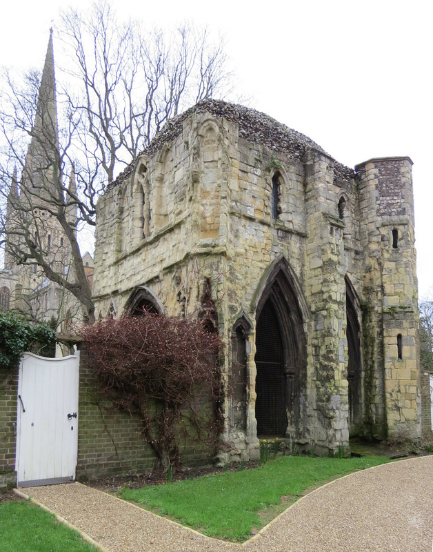 bishop's palace, norwich, norfolk