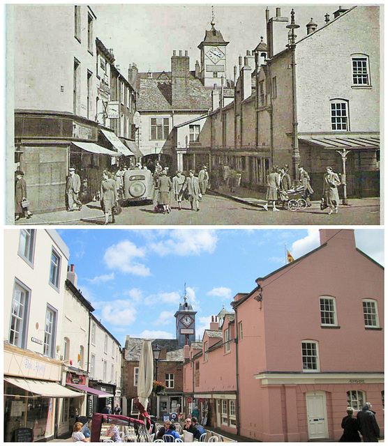 St. Albans Row & 17th century old town hall (at right).