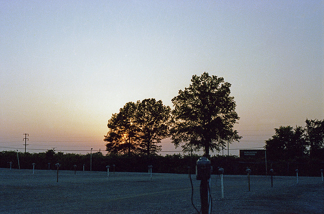Sunset At The Drive-In