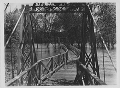 Swinging Bridge in Pontiac, Illinois