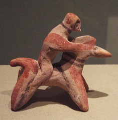 Cypriot Statuette of a Horse and Rider in the Virginia Museum of Fine Arts, June 2018