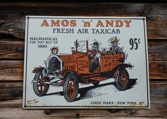 Tiefencastel- 'Amos 'n' Andy' Advertising Sign