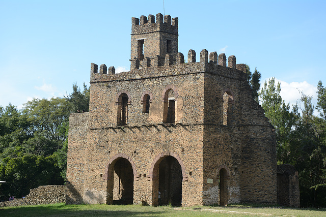 Ethiopia, Gondar, Royal Enclosure of Fasil Ghebbi, Royal Archive Building