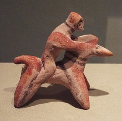 Cypriot Statuette of a Horse and Rider in the Virginia Museum of Fine Arts, June 2018