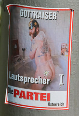 1 (90)...gottkaiser, speaker, the party austria...sticker