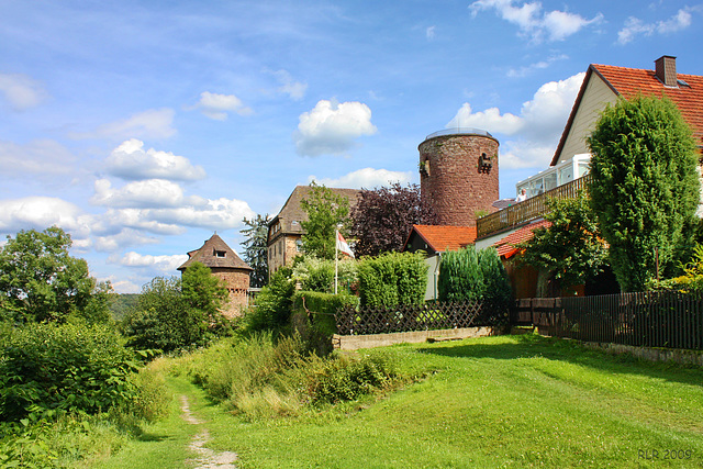 Trendelburg, Blick zur Burg
