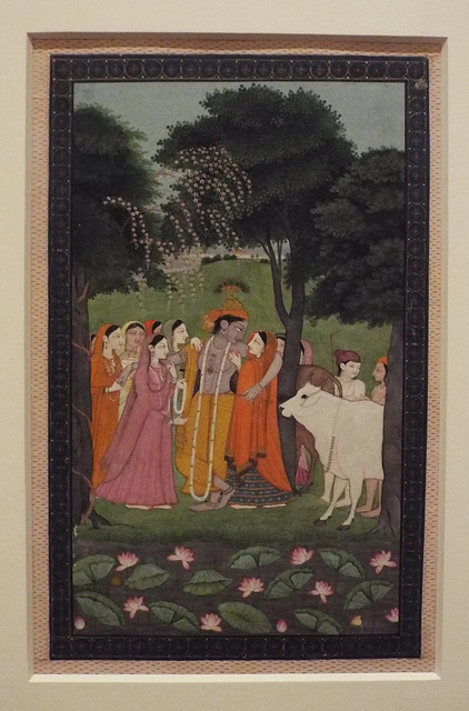 Krishna and the Gopis in the Virginia Museum of Fine Arts, June 2018