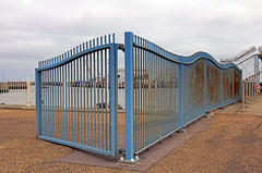 Gated fences.