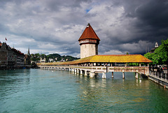 Covered bridge, Lucerne