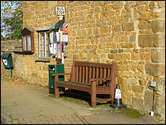 Bloxham church bus stop