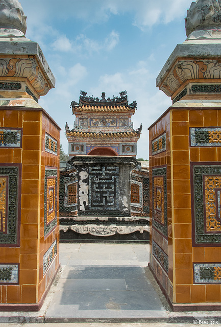 Tempel- und Grab-Anlage von Kaiser Tu Duc in Hue (© Buelipix)