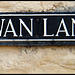Swan Lane street sign