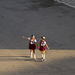 Girls in street, Remedios, Cuba