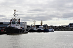 Im Hafen Cuxhaven....