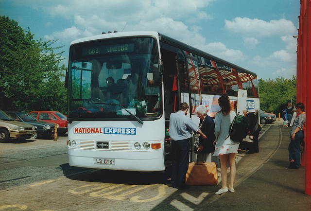 Durham Travel Services L3 DTS at Milton Keynes Coachway - 2 Jun 1997
