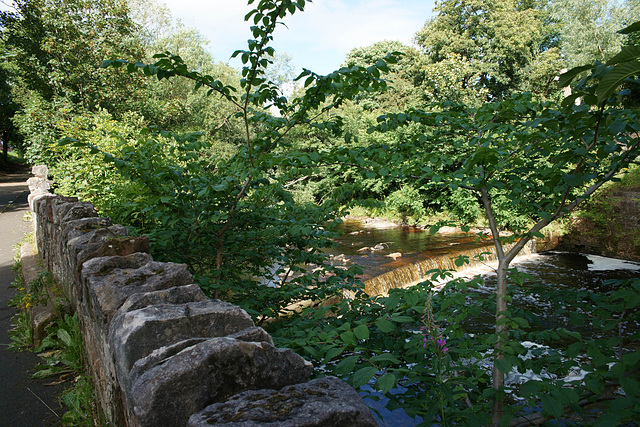 Weir On Kilmarnock Water