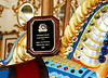 B&B Carousell Lincoln Cenntenial Horse Plaque